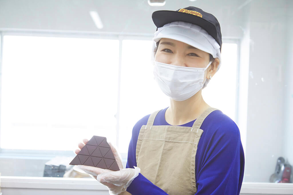 美坂アナウンサー　kiitosのチョコレートを初体験
